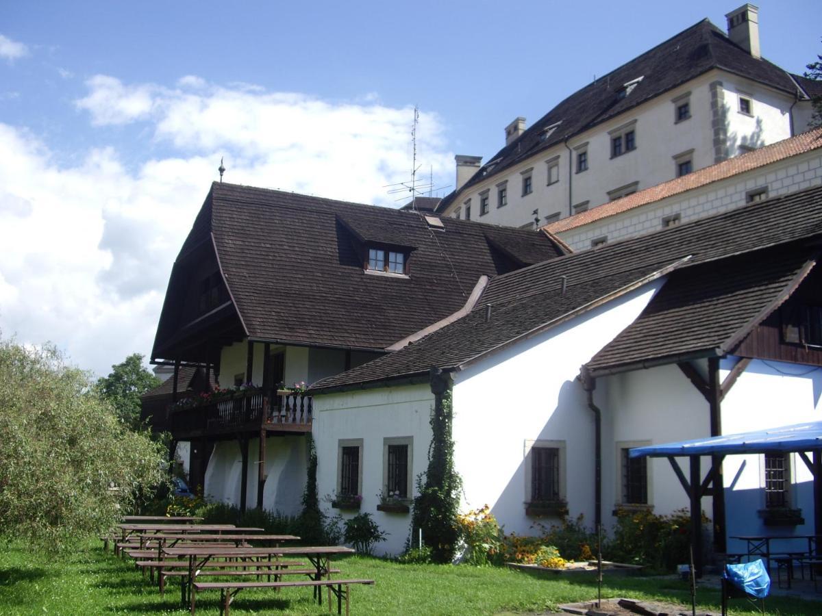 Penzion U Tkadlen Jindřichŭv Hradec Exteriör bild
